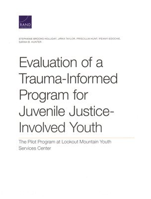 Evaluation of a Trauma-Informed Program for Juvenile Justice-Involved Youth (hftad)