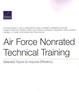 Air Force Nonrated Technical Training (inbunden)