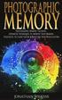Photographic Memory: Photographic Memory Training, Advanced Techniques to Improve Your Memory & Strategies to Learn Faster