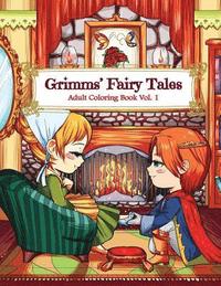 Grimms Fairy Tales Adult Coloring Book Vol 1 A Kawaii Fantasy Coloring Book For Adults And Kids Cinderella Snow White Hansel And Gretel The Fro Kawaii Coloring Books For Adults And