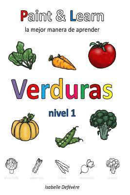 Paint & Learn: Verduras (nivel 1) (häftad)