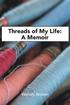 Threads of My Life