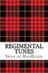Regimental Tunes: Twenty Tunes for the Bagpipes and Practice Chanter