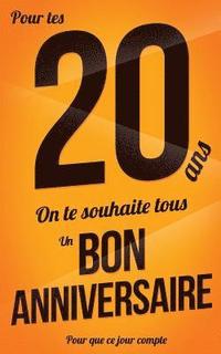 Bon Anniversaire Ans Jaune Carte Livre D Or Pour Que Ce Jour Compte 12 7xcm Thibaut Pialat Haftad Bokus