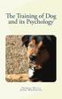 The Training of Dog and its Psychology