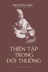Thien Tap Trong Doi Song Thuong