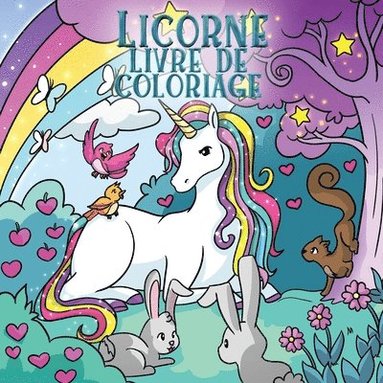 Licorne livre de coloriage (häftad)