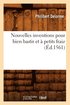 Nouvelles Inventions Pour Bien Bastir Et A Petits Fraiz (Ed.1561)
