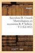 Sacculum IX. Usuardi Martyrologium, Ex Recensione R. P. Sollerii. T 2 (Ed.1852)