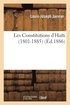Les Constitutions d'Hati (1801-1885)