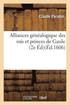 Alliances G�n�alogique Des Rois Et Princes de Gaule 2e �dition