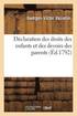 Dclaration Des Droits Des Enfants Et Des Devoirs Des Parents