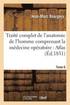 Trait Complet de l'Anatomie de l'Homme Comprenant La Mdecine Opratoire: Atlas. Tome 6
