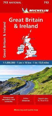 Great Britain & Ireland 2023 - Michelin National Map 713 - Michelin ...