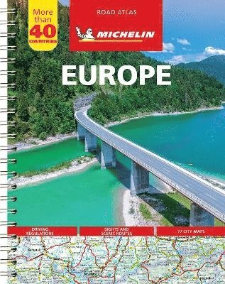 Europe - Tourist and Motoring Atlas (A4-Spiral) (hftad)