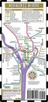 Streetwise Map Washington D.C - Laminated City Center Street Map of Washington D.C Metro