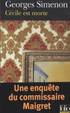 Cecile est morte (Une enquete du commissaire Maigret)