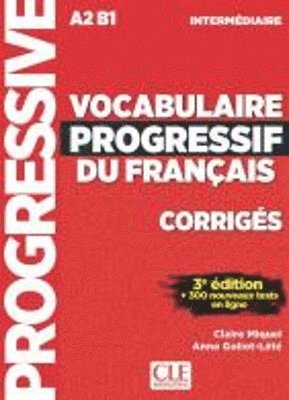 Vocabulaire progressif du francais: Niveau intermediaire (A2/B1) Corriges (h�ftad)