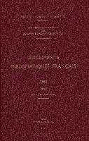 Documents Diplomatiques Francais (inbunden)