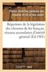 R�pertoire de la L�gislation Des Chemins de Fer Fran�ais, R�seaux Secondaires d'Int�r�t G�n�ral