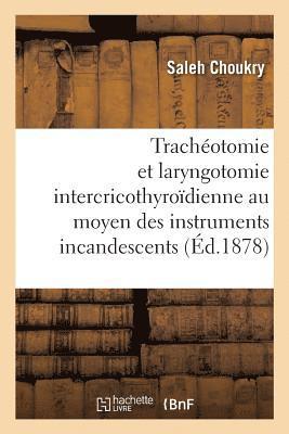 de la Trach�otomie Et de la Laryngotomie Intercricothyro�dienne (h�ftad)