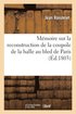 Memoire Sur La Reconstruction de la Coupole de la Halle Au Bled de Paris
