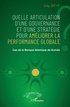 Quelle articulation d'une gouvernance et d'une strat�gie pour am�liorer la performance globale ?