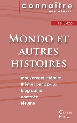 Fiche de lecture Mondo et autres histoires de Le Clzio (analyse littraire de rfrence et rsum complet) (hftad)