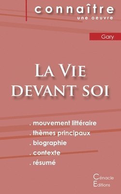 Fiche de lecture La Vie devant soi de Romain Gary (Analyse litteraire de reference et resume complet) (hftad)