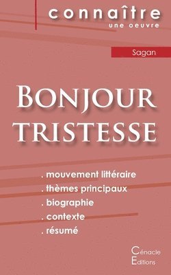 Fiche de lecture Bonjour tristesse de Françoise Sagan (Analyse littéraire de référence et résumé complet) (häftad)