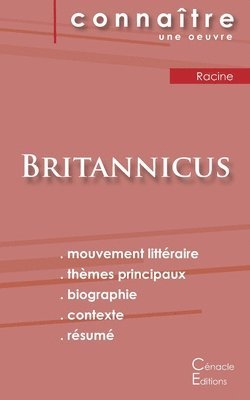 Fiche de lecture Britannicus de Racine (Analyse littéraire de référence et résumé complet) (häftad)