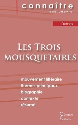 Fiche de lecture Les Trois mousquetaires de Alexandre Dumas (Analyse littraire de rfrence et rsum complet) (hftad)