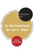 Fiche de lecture Le Ravissement de Lol V. Stein (�tude int�grale)