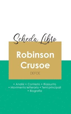 Scheda libro Robinson Crusoe di Daniel Defoe (analisi letteraria di riferimento e riassunto completo) (häftad)