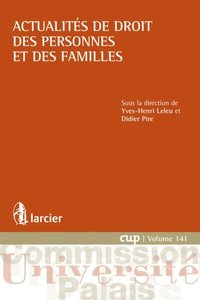 Actualites de droit des personnes et des familles (e-bok)