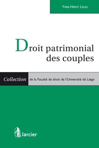 Droit patrimonial des couples (e-bok)