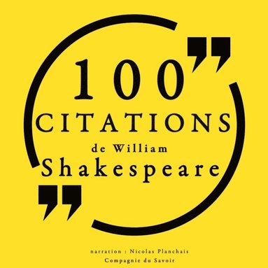 100 citations de William Shakespeare (ljudbok)