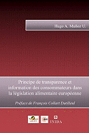Principe de transparence et information des consommateurs dans la lgislation alimentaire europenne (hftad)