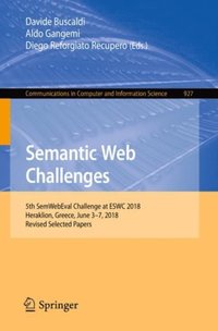 Semantic Web Challenges (e-bok)