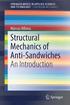 Structural Mechanics of Anti-Sandwiches