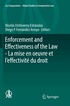 Enforcement and Effectiveness of the Law -  La mise en oeuvre et l'effectivit� du droit
