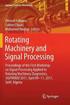 Rotating Machinery and Signal Processing