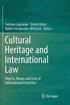 Cultural Heritage and International Law