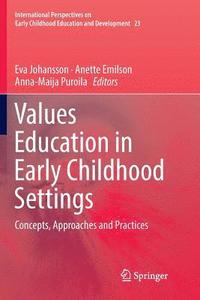 Values Education in Early Childhood Settings (häftad)