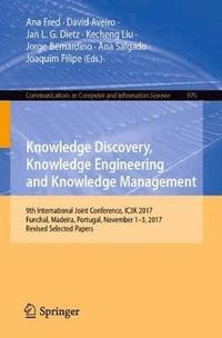 Knowledge Discovery, Knowledge Engineering and Knowledge Management (hftad)
