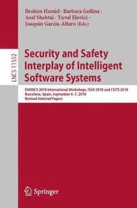 Security and Safety Interplay of Intelligent Software Systems (hftad)