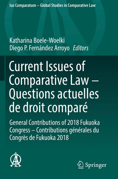 Current Issues of Comparative Law - Questions actuelles de droit compar (hftad)