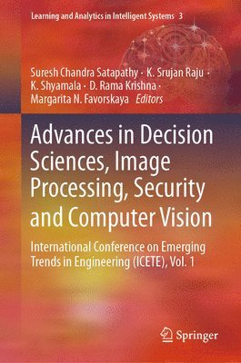 Advances in Decision Sciences, Image Processing, Security and Computer Vision (inbunden)