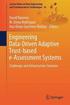 Engineering Data-Driven Adaptive Trust-based e-Assessment Systems