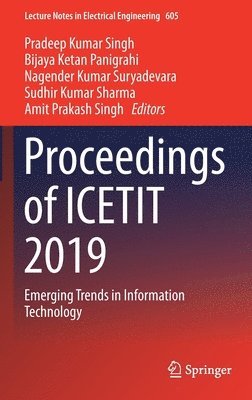 Proceedings of ICETIT 2019 (inbunden)